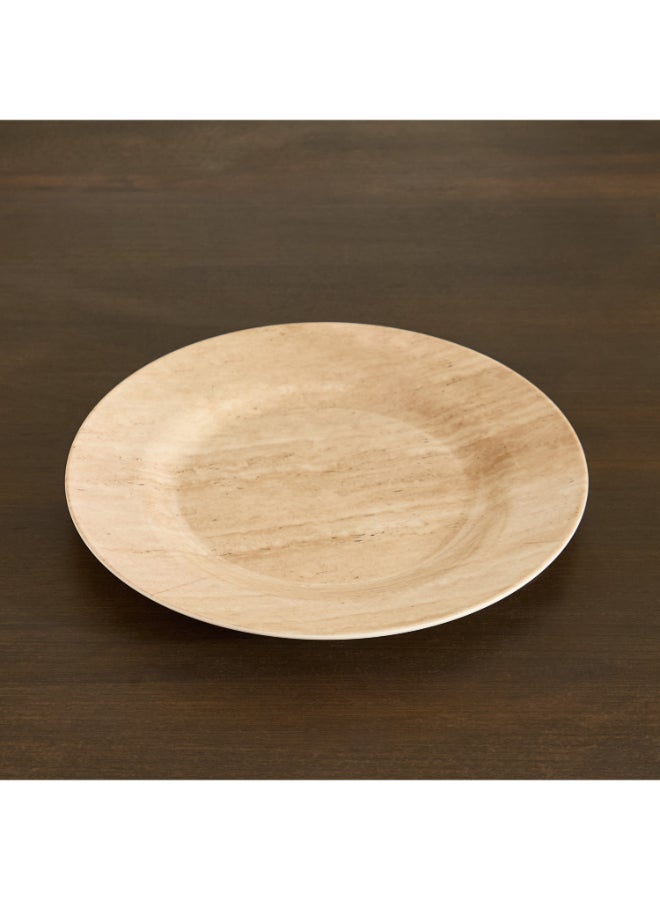Home Box Travertine Dinner Plate - Natural Color - Image 2